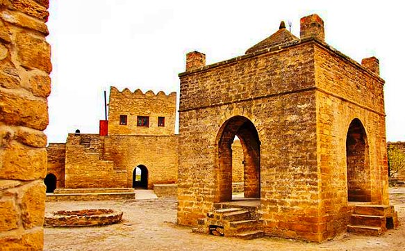 Азербайджан Баку, Атешгях (Храм Огня)